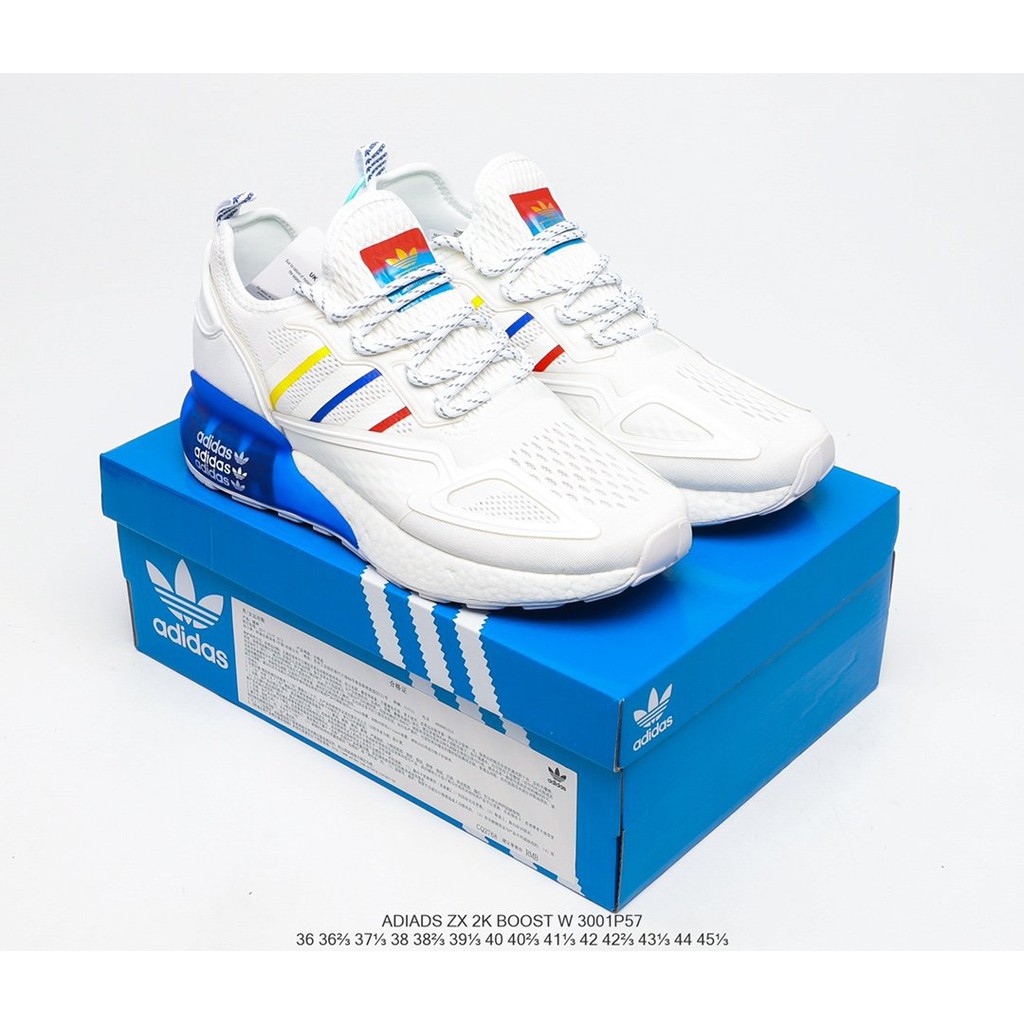 GIÀY SNEAKER MÃ SẢN PHẨM_Adidas Originals ZX 2K Boost NHIỀU MÀU PHONG CÁCH FULLBOX + FREESHIP