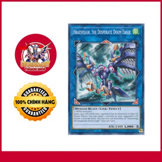 [EN-JP][Thẻ Bài Yugioh Chính Hãng] Hraesvelgr, the Desperate Doom Eagle