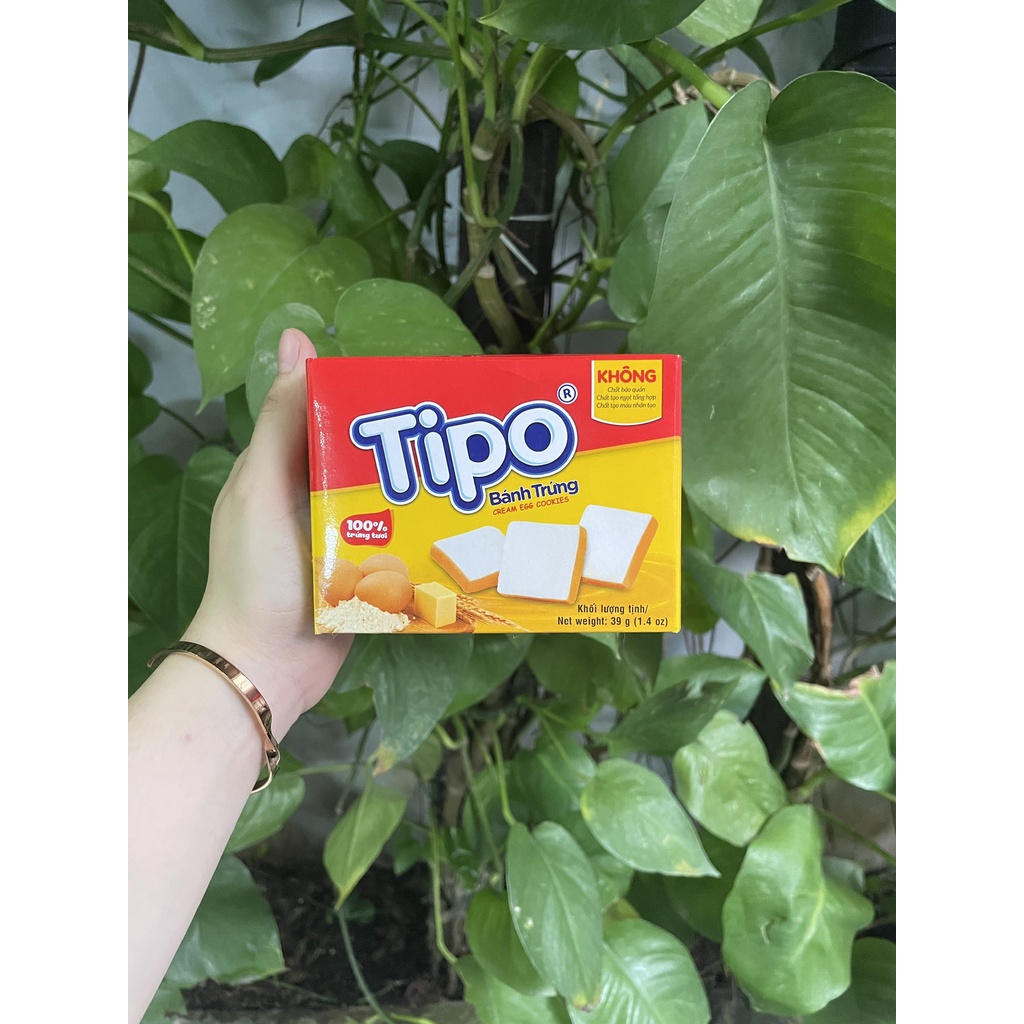 Bánh Trứng Tipo Hữu Nghị Cream Egg Cookies (Hộp 39g)