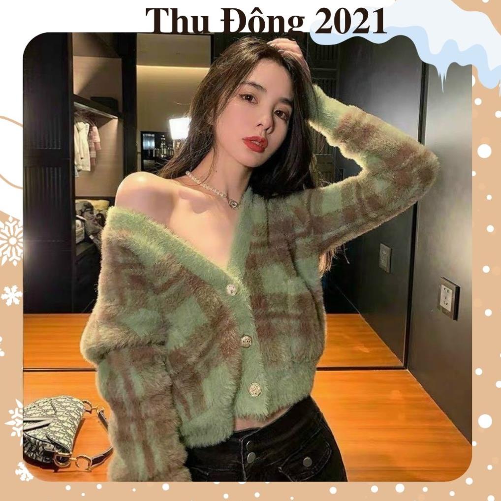 Áo len nữ tay dài, áo len lông nữ dày mượt mặc rất ấm họa tiết cực xinh dễ phối đồ hàng hót trend thu đông 2021 | BigBuy360 - bigbuy360.vn