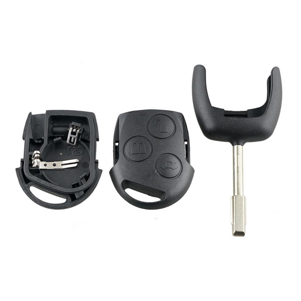 Vỏ chìa khóa 3 nút bấm cho xe Ford Mondeo / Fiesta / Focus / K / Transit 2002-2012