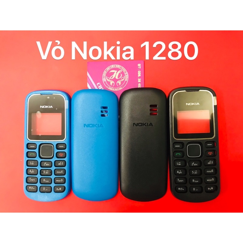 Vỏ Nokia 1280(mặt trước,mặt sau và bàn phím)