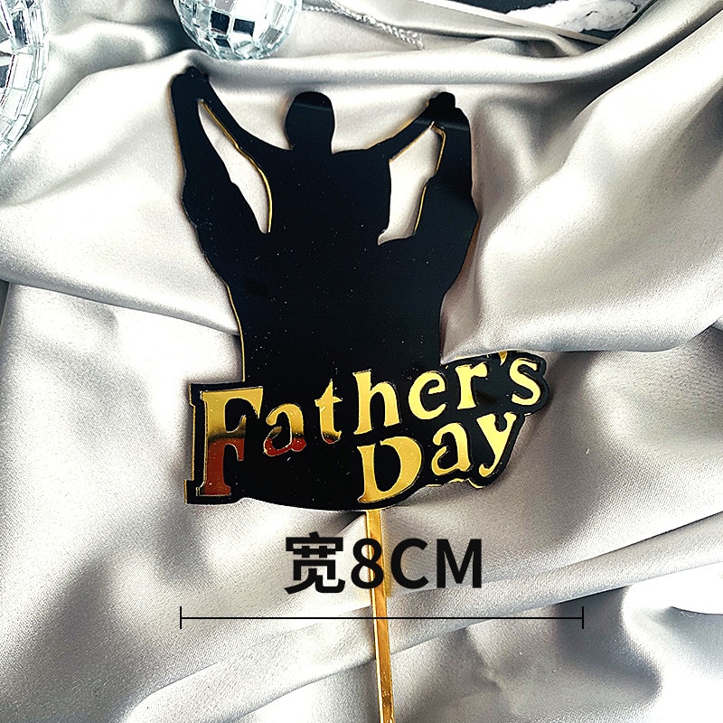 Phụ kiện cắm trang trí bánh kem thích hợp cho tiệc sinh nhật và ngày của bố