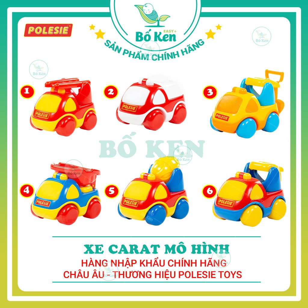 Shop Happy KIDS Shop Bố Ken Các dòng xe Carat đồ chơi cao cấp [Nhập Khẩu Chính Hãng Châu Âu - Thương Hiệu Polesie Toys]