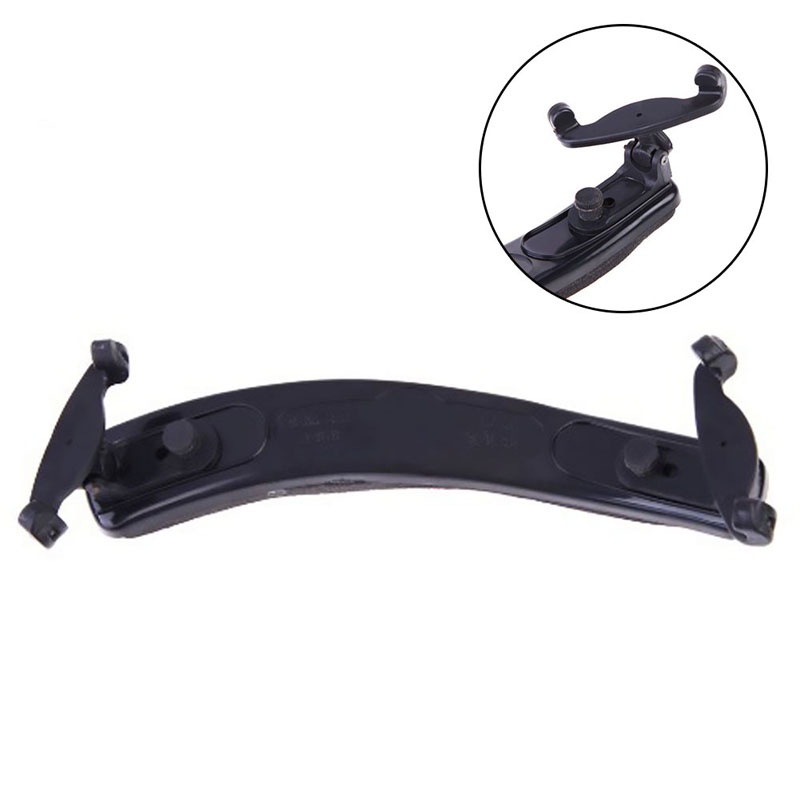 Gối Tựa Vai 3/4 4/4 Bằng Cao Su Màu Đen Có Thể Điều Chỉnh Độ Cao Cho Đàn Violin