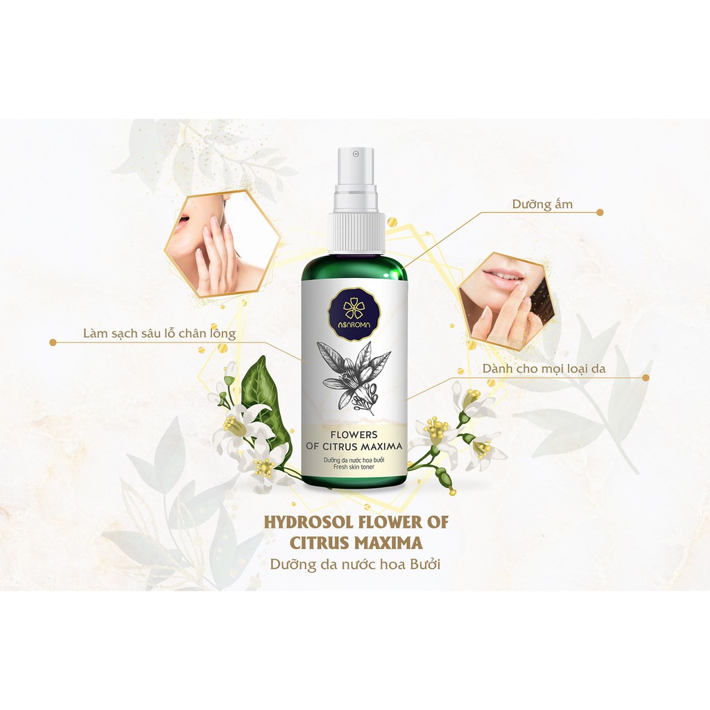 Serum Dưỡng Tóc Tinh Dầu Bưởi Asaroma Kích Mọc Tóc Chống Rụng Tóc 100ml | BigBuy360 - bigbuy360.vn