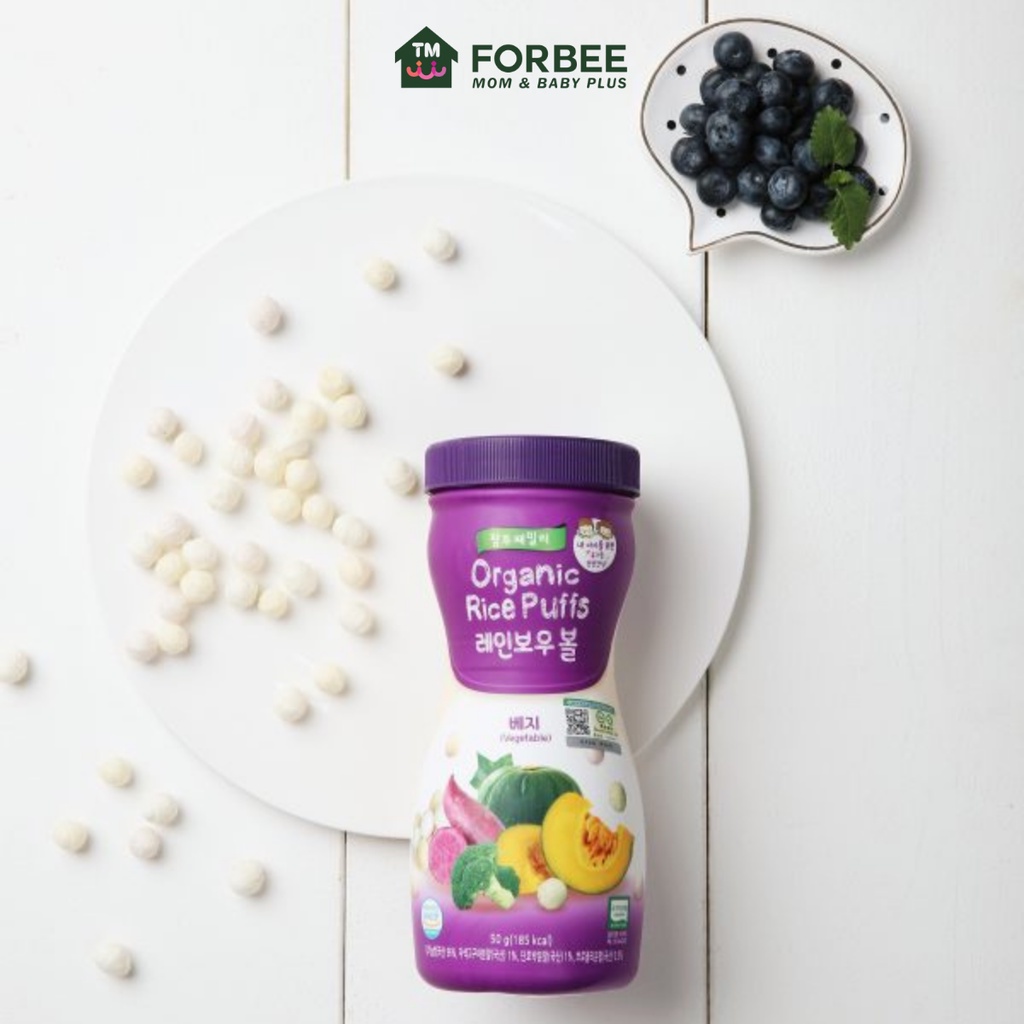 Bánh gạo HỘP Farm to Baby - Bánh gạo hữu cơ - FORBEE