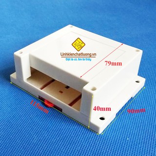 Combo 3 hộp nhựa PLC 115x90x40mm 1 đầu HN-115T-1 (nắp 79mm)