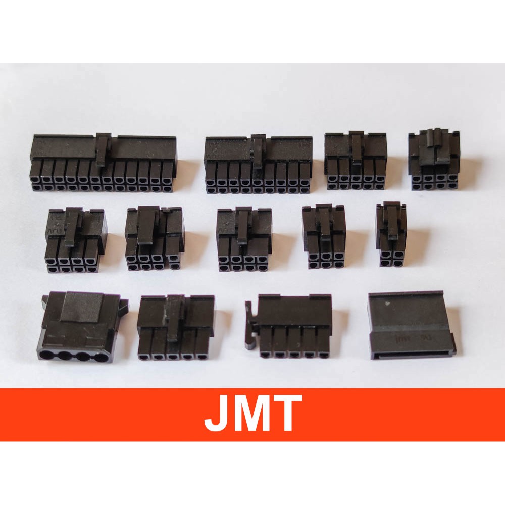 Vỏ nhựa đầu nguồn 4/6/8/10/18/24 Pin cao cấp JMT | BigBuy360 - bigbuy360.vn