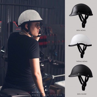 [Hot] nón bảo hiểm vỏ sò thời trang siêu xịn