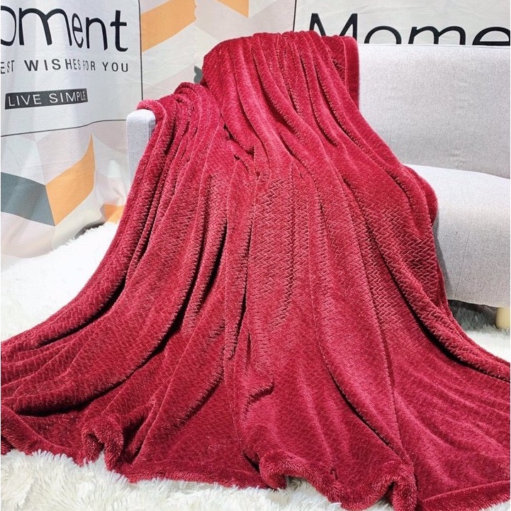 [Ảnh thật] Chăn lông thỏ 2,5kg mềm mịn giá rẻ