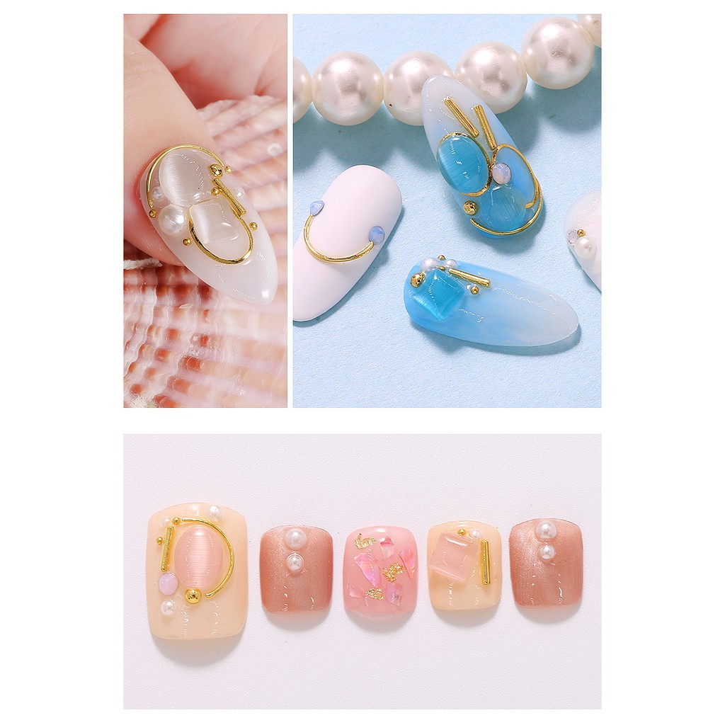 Trang Trí Móng Nail Tổng Hợp Với Nhiều Mẫu Trang Sức Mới Đẹp - Lẻ 1 Sét