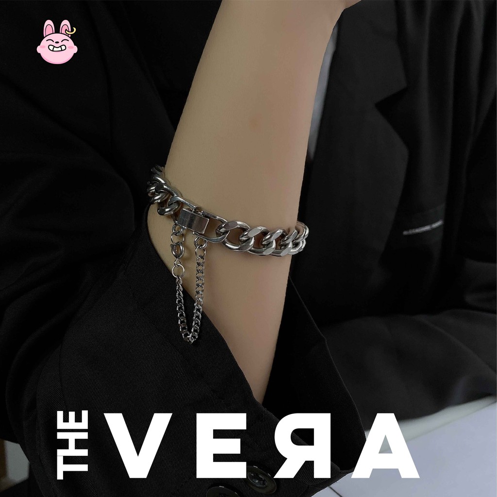 Vòng đeo tay kiểu dáng Hiphop phong cách Hàn Quốc dành cho nam/ nữ - made VERA