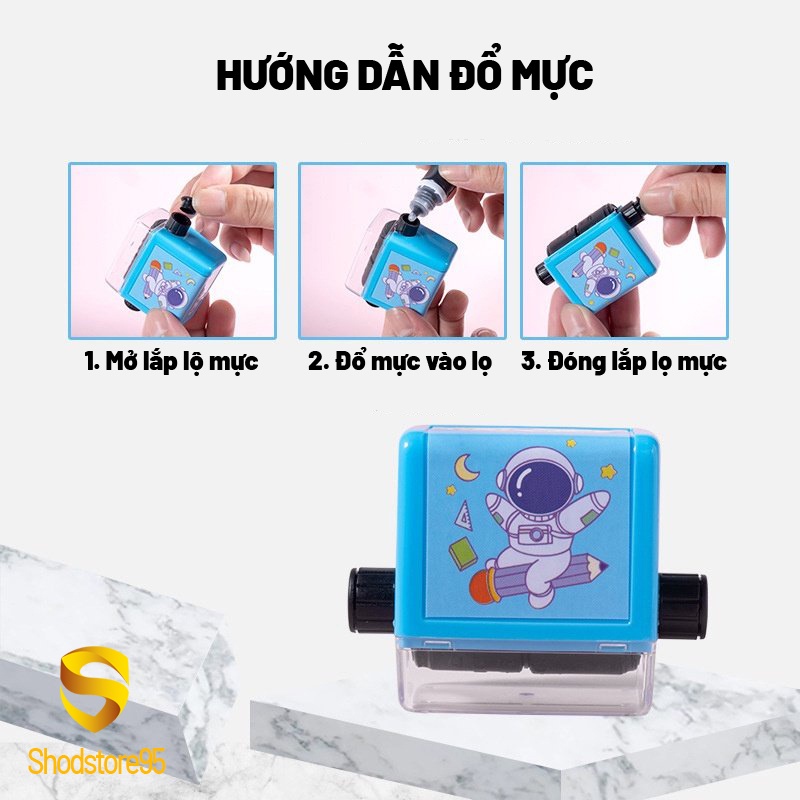 Máy in con lăn tạo phép tính Combo 4 loại CỘNG, TRỪ, NHÂN, CHIA - trong phạm vi 100