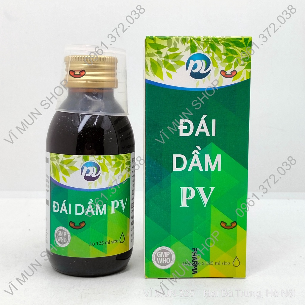 Siro Đái Dầm PV - Chai 125 ml điều tri đái dầm