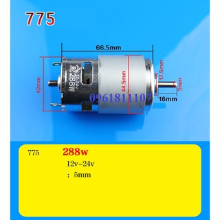 Motor 775 2 bạc đạn 288W