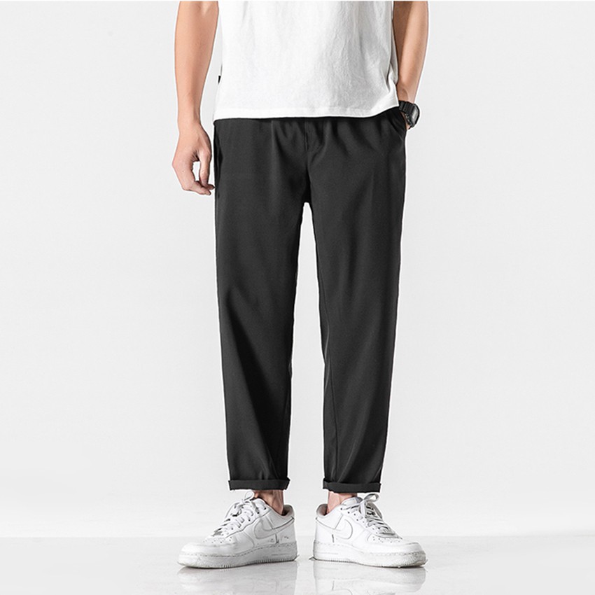 Quần Tây Âu Chinos Nam Dáng Baggy Trơn Đơn Giản 3 Màu Basic Dễ Mặc SEPTEMBERGIRL1989 JOGGER NAM 9000066C3 | BigBuy360 - bigbuy360.vn