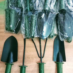 Bộ dụng cụ làm vườn 4 món - thép xanh - HV Store SZ674