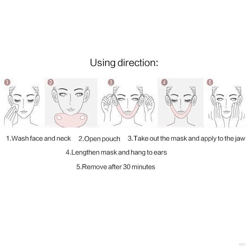 Mặt nạ đeo tai nâng cơ da tạo gương mặt thon gọn V-line hiệu quả