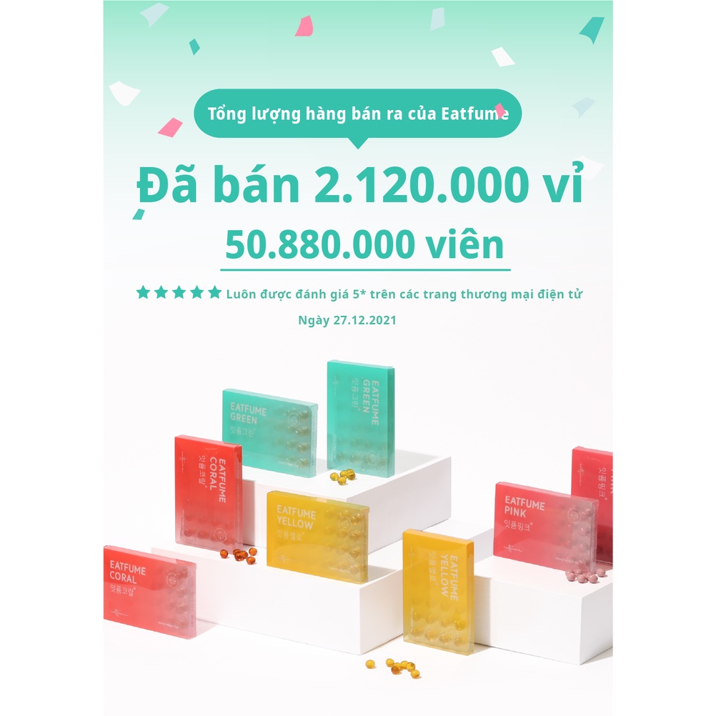 Kẹo Thơm Miệng Chăm Sóc Hơi Thở Eatfume 4 Vị Hàn Quốc - K2V Shop