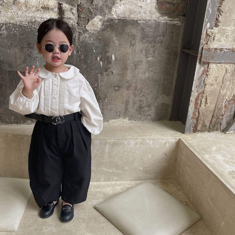 QUẦN BAGGY TÂY ÂU CẠP CHUN BÉ GÁI