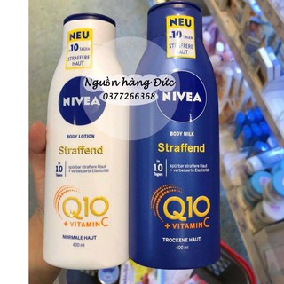 Mẫu mới Dưỡng thể Nivea Q10 hàng Đức - Nguồn hàng Đức
