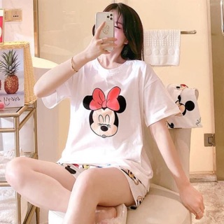 Đồ bộ thun quảng châu có túi rút kèm