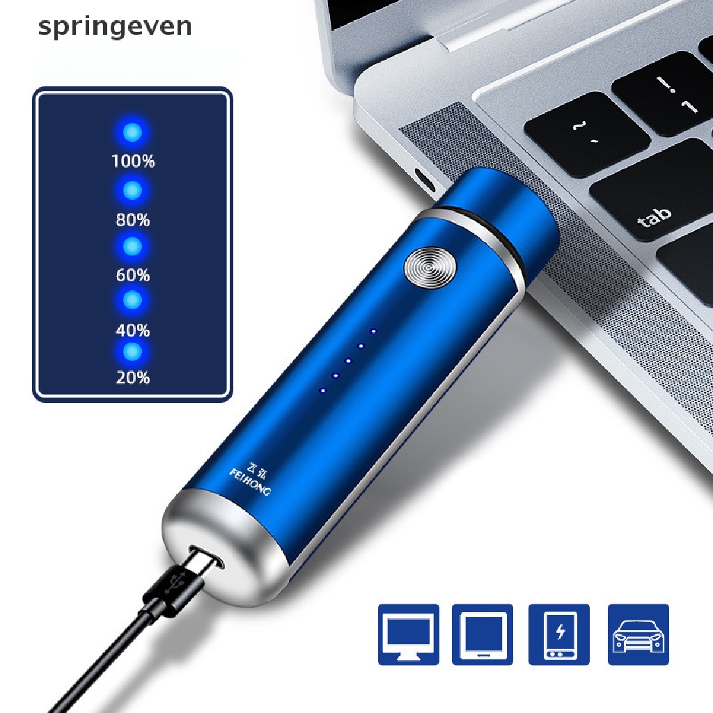 [Hàng mới về] Máy cạo râu mini bằng điện sạc bằng cổng USB tiện dụng cho nam