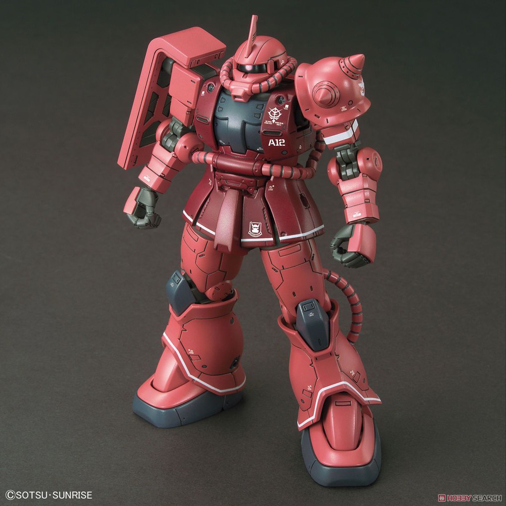 Mô hình Bandai HG 1/144 MS-06S Zaku II (Red Comet Ver.) (Gundam Model Kits)