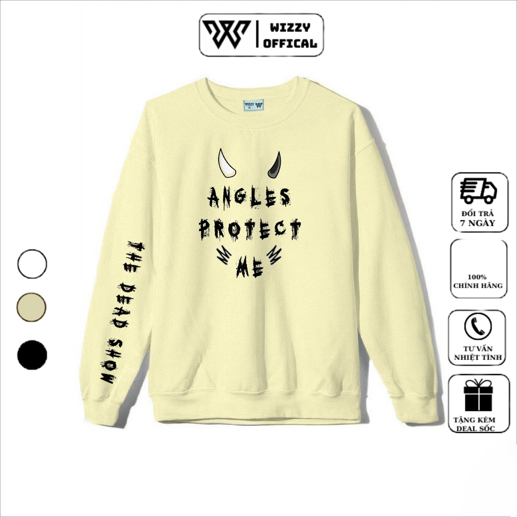 Áo thu đông nam cổ tròn, sweater nam tay dài unisex chất nỉ mềm mịn in hình cá tính  mã STW04devil