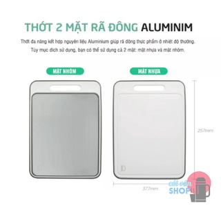 Thớt Rã Đông 2 Mặt Kháng Khuẩn Lock&Lock CSC411