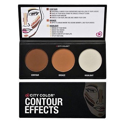 Bảng phấn highlight và tạo khối City Color Contour Effects 3 ô | BigBuy360 - bigbuy360.vn
