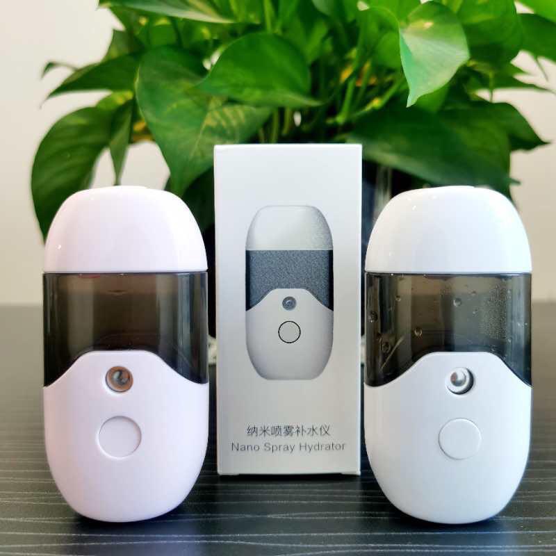 Máy Phun Sương Nano Mini 50ML Dưỡng Ẩm Cho Da Kèm Cáp Sạc USB Tiện Lợi