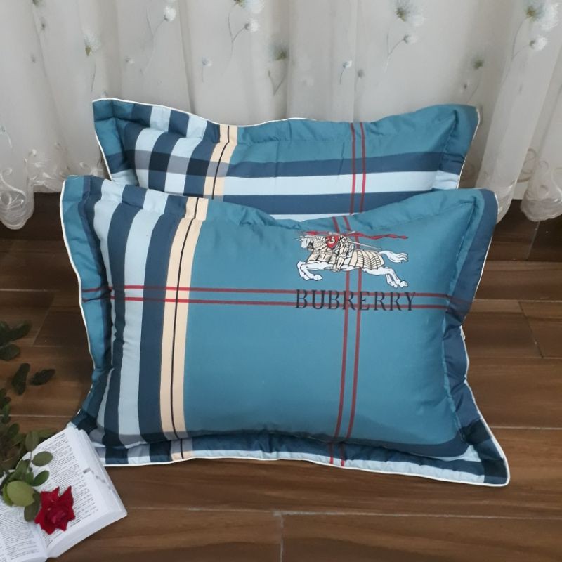 Vỏ gối đầu Cotton Hàn Quốc trần bông cao cấp, kích thước 45×65