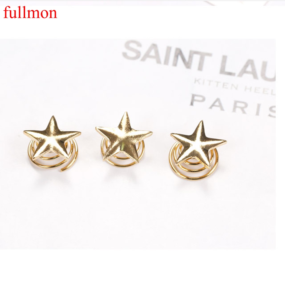 Set 5 kẹp tóc hình ngôi sao mặt trăng dễ thương cho cô dâu