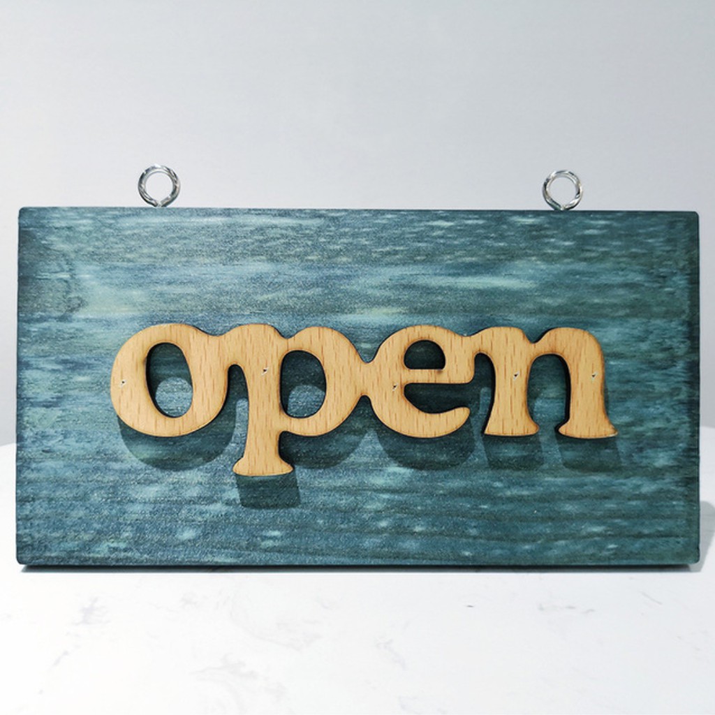 Bảng treo Open, Close, Welcome trang trí