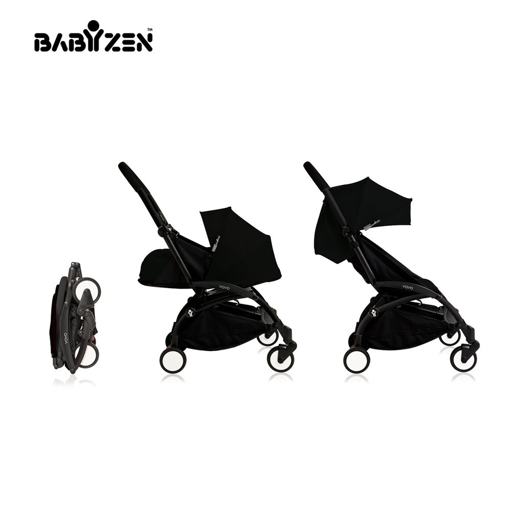 Xe đẩy Babyzen YOYO+ 0M+ Màu Basic Đen