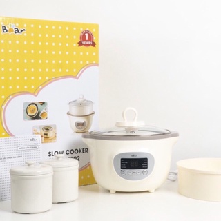 Bản quốc tế nồi nấu cháo ninh hầm cách thuỷ bear 1,6l