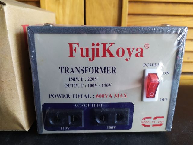 Biến áp FujiKoya 400VA,hàng chính hãng bảo hành 12 tháng.