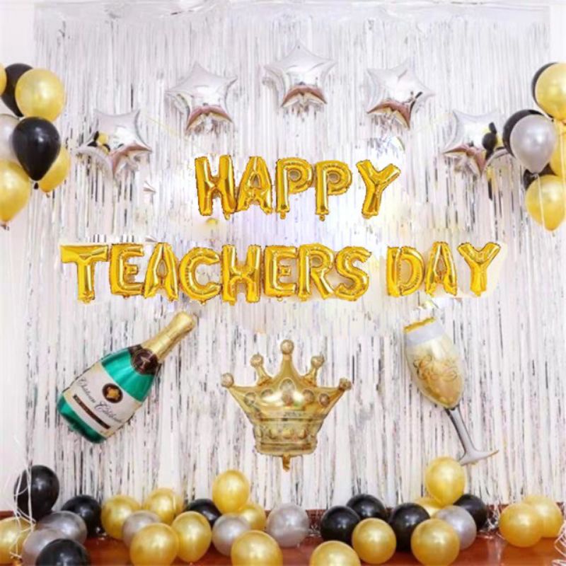 Set Bóng Trang Trí Happy Teacher  Day 20/11