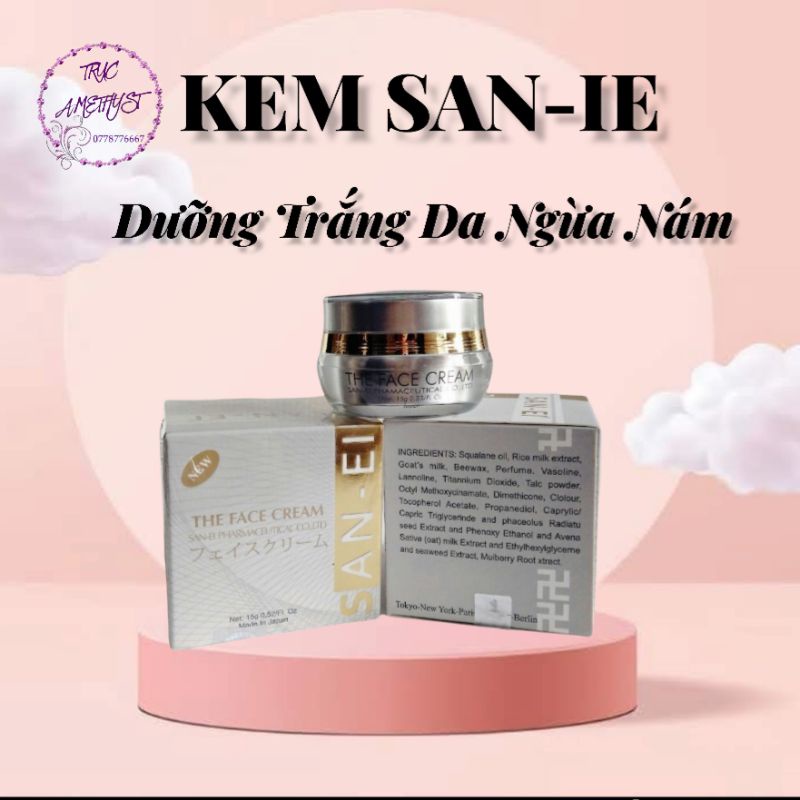 KEM DƯỠNG TRẮNG DA NGỪA NÁM SAN-EI