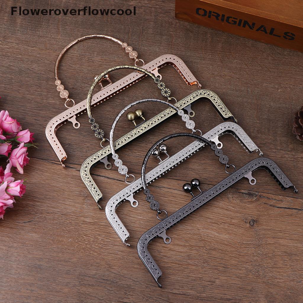 Khóa Kim Loại Hình Vuông Màu Bạc Dùng Làm Túi Xách Diy