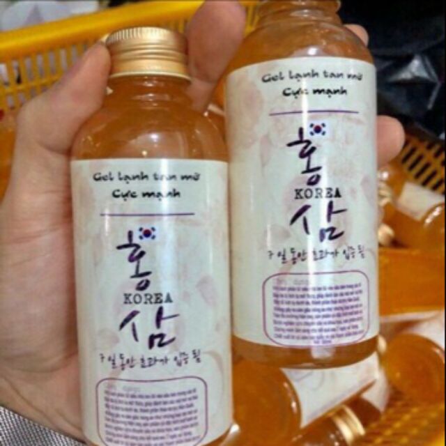 Gel lạnh tan mỡ hàn quốc loại Nóng