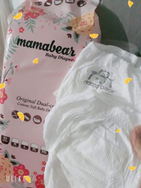 50 cái bỉm quần mamabear giá size M 190k