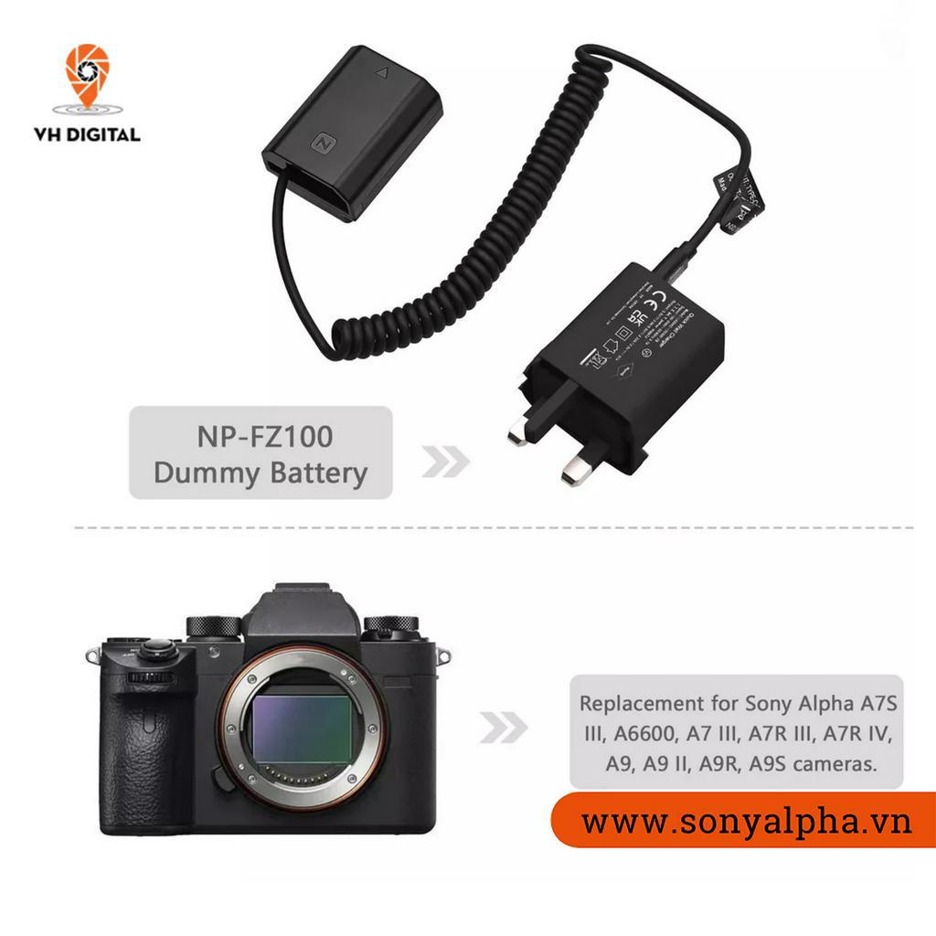PIN GIẢ PIN ẢO  SONY NP-FZ100 – TYPE C - FZ100