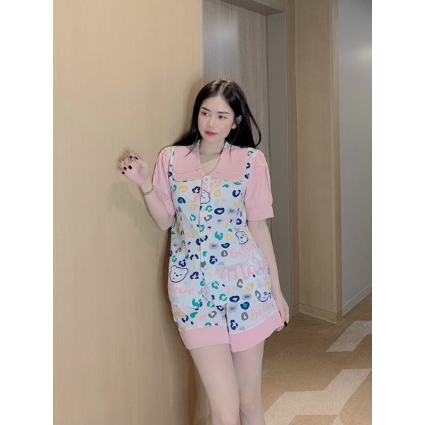 set bộ mặc nhà dễ thương