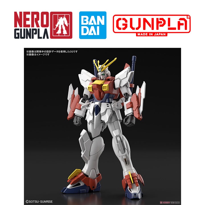 Mô Hình Lắp Ráp Bandai Gunpla HG BB 1/144 Blazing Gundam