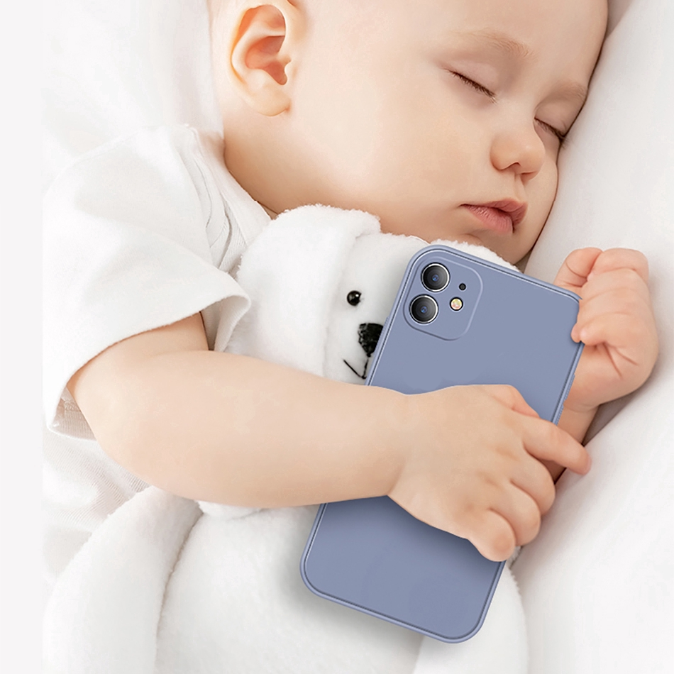 Ốp điện thoại silicon mềm màu trơn bảo vệ toàn diện camera cho iPhone 11 Pro Max X XS XR 6 7 8 6S Plus 7P 8P Plus | BigBuy360 - bigbuy360.vn