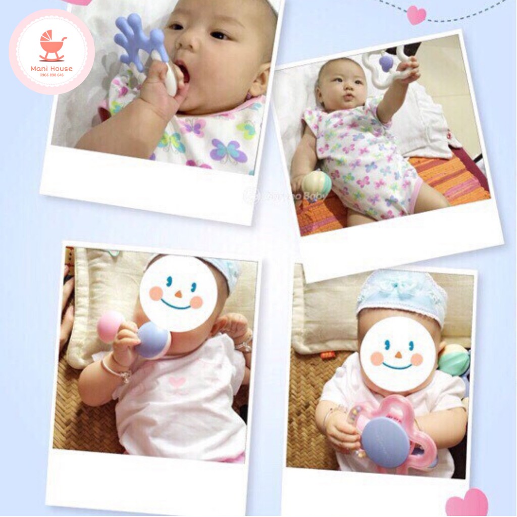 Bộ đồ chơi xúc xắc Hàn Quốc Goryeo Baby cho bé (Mẫu mới hộp gấu)