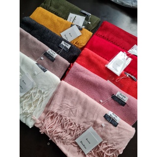 Khăn Acne Studios len xù made in ITALY